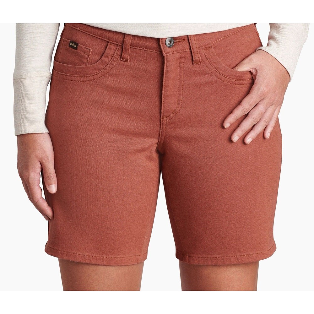 Kuhl Kontour Women's Shorts 8" Inseam Size 6 In Barberry